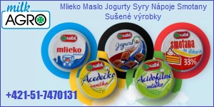 MILK-AGRO, spol. s r.o. - mliečne výrobky, obchod