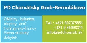Kliknite na Poľnohospodárske družstvo Chorvátsky Grob Bernolákovo